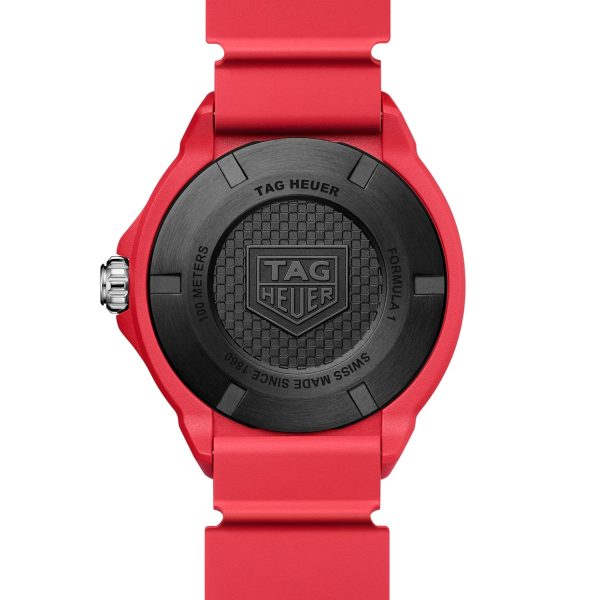 Tag Heuer Formula 1 Solargraph Red, Steel 38mm Watch WBY1161.FT8086