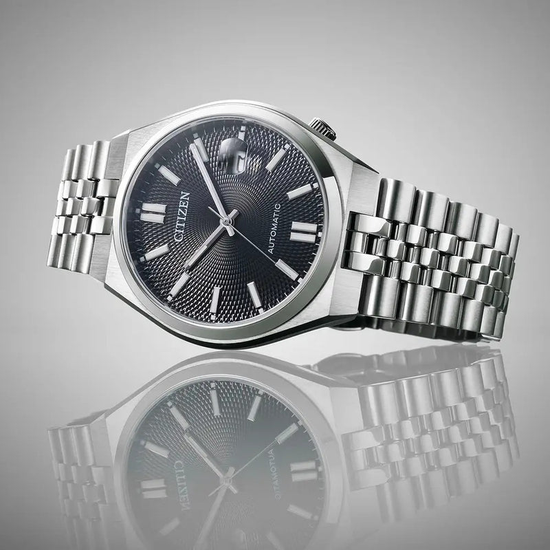 Citizen Tsuyosa 60 Automatic Black 40mm Watch NK0020-55E
