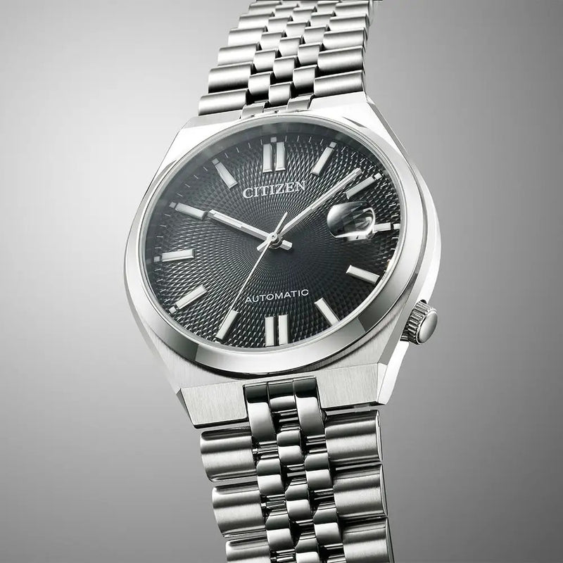 Citizen Tsuyosa 60 Automatic Black 40mm Watch NK0020-55E