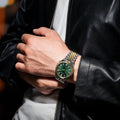 Citizen Tsuyosa 60 Automatic Green & Yellow 40mm Watch NK0024-54X