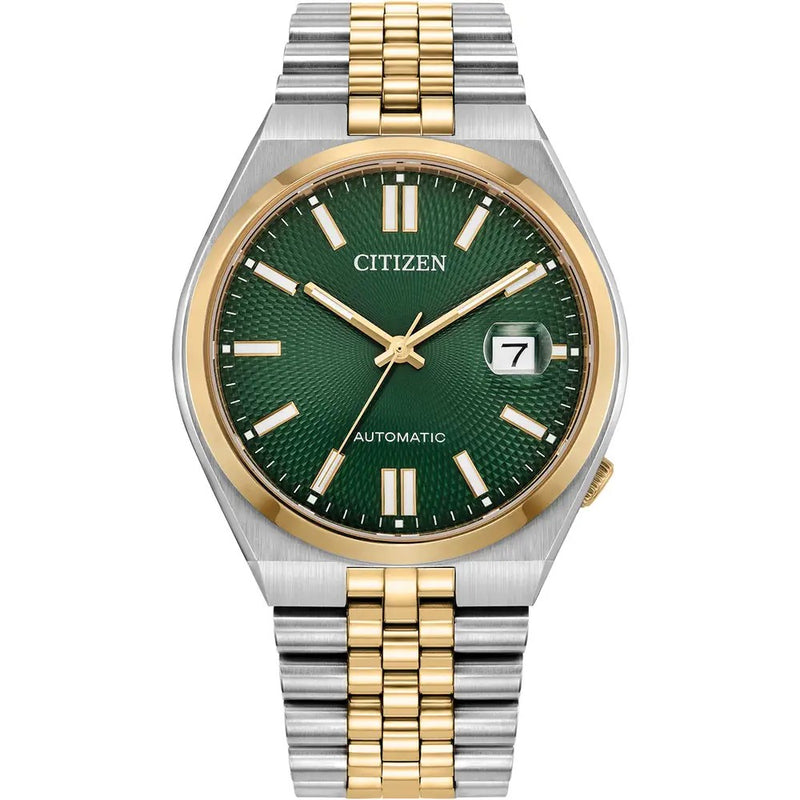 Citizen Tsuyosa 60 Automatic Green & Yellow 40mm Watch NK0024-54X