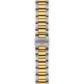 Tissot PR100 Two Tone White Dial 40mm Watch T1504102201100