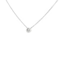 Diamond 9ct White Gold Pendant