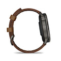 Venu® 4 - 45 mm Slate with Black Silicone Band and Brown Leather Band 010-03014-03