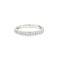 Diamond Princess Cut 0.50ct Platinum Eternity Ring
