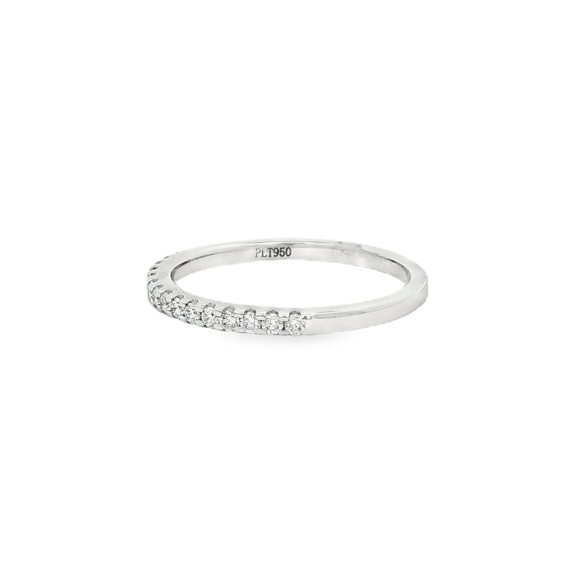 Diamond Round Brilliant Cut 0.25ct Platinum Ring