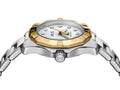 Tag Heuer Aquaracer Ladies Steel & Yellow Bezel, Diamond Dial 34mm WBP1325.BA0005