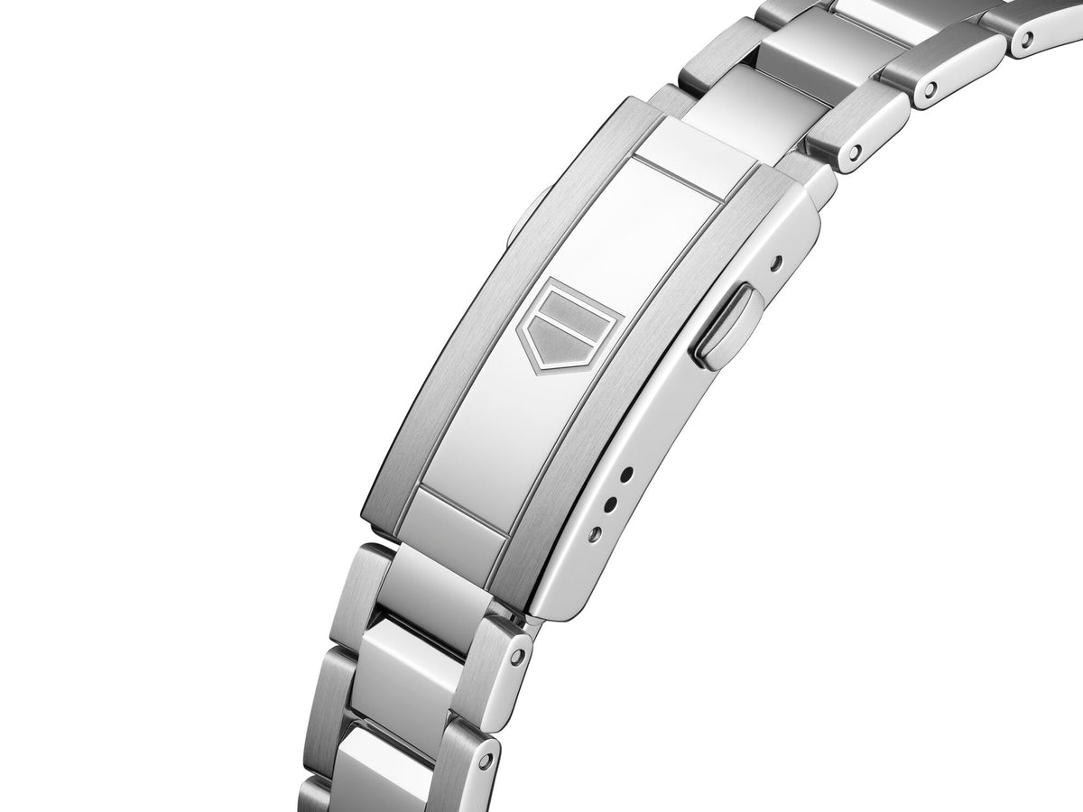 Tag Heuer Aquaracer Ladies Steel & Yellow Bezel, Diamond Dial 34mm WBP1325.BA0005