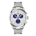 Tissot PR 100 Silver & Blue Chronograph 40mm Watch T150.417.11.011.00