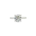 Round Brilliant 2.00ct Lab Grown Diamond Platinum Ring