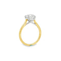 Round Brilliant 2.00ct Lab Grown Diamond 18ct Yellow Gold & Platinum Ring
