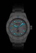Montblanc Iced Sea Automatic Date 0 Oxygen White 38mm Watch MB134024