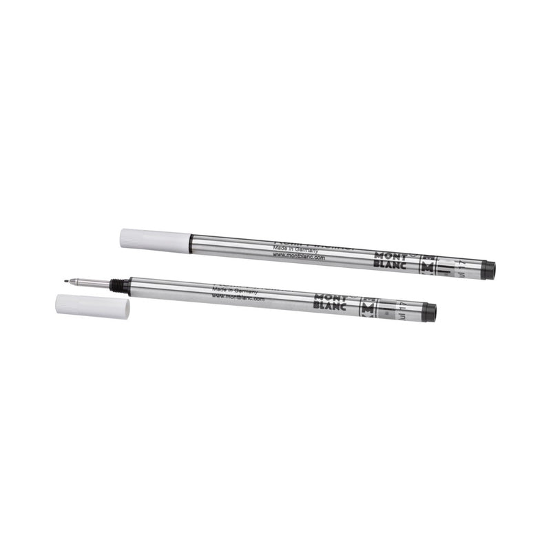 Montblanc 2 x Fineliner Refills, Mystery Black Medium MB128246