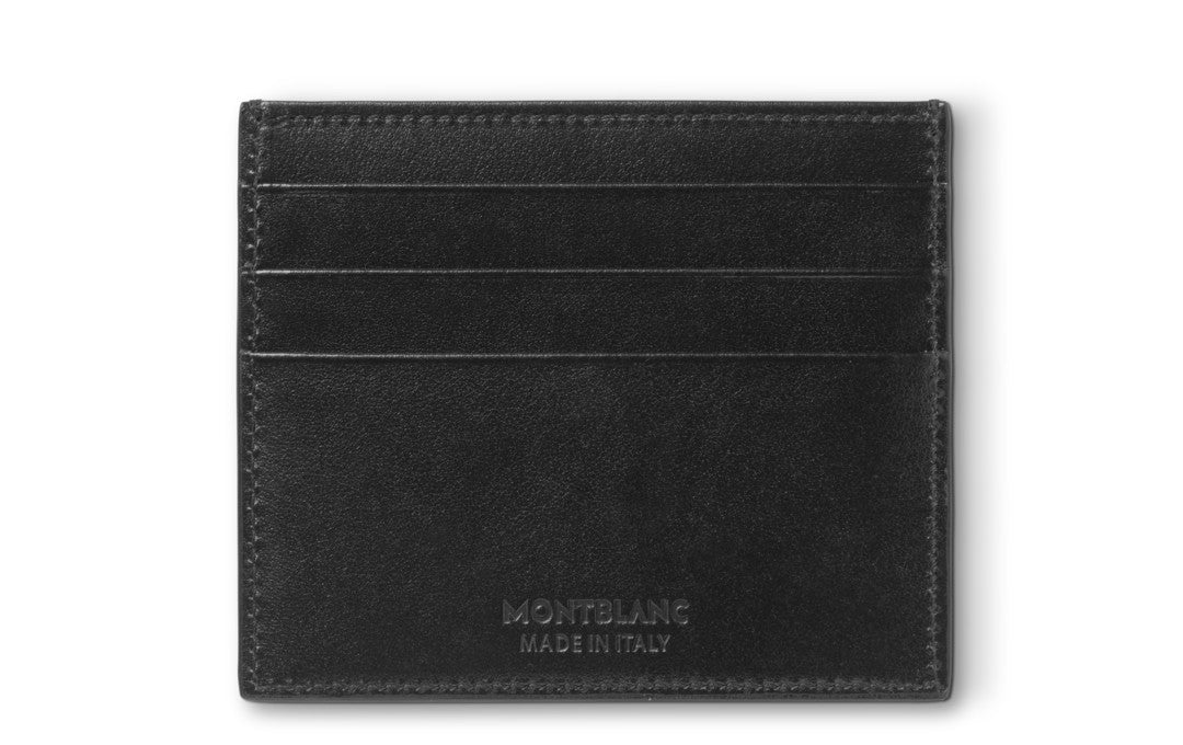 Montblanc Card Holder 6cc in Meisterstück Leather MB198324