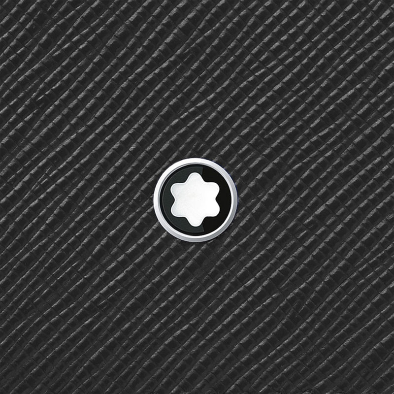 Montblanc Wallet 6cc in Black Sartorial Leather MB130315
