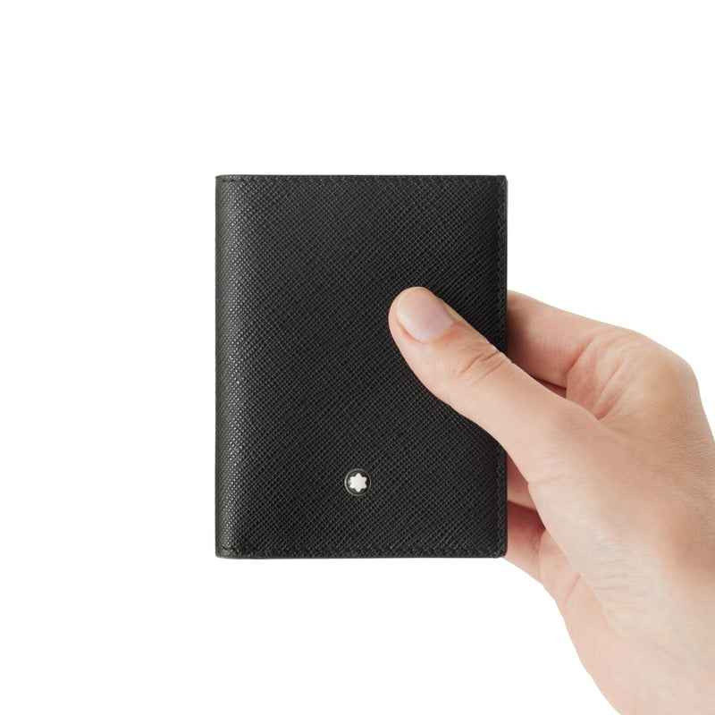 Montblanc Mini Wallet 4cc in Sartorial Leather MB130321