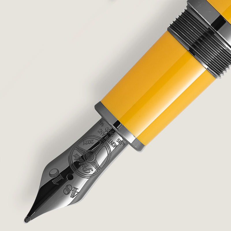 Montblanc Great Characters Enzo Ferrari Special Edition Giallo Modena Fountain Pen MB130661