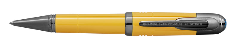 Montblanc Great Characters Enzo Ferrari Special Edition Giallo Modena Ballpoint Pen MB130663