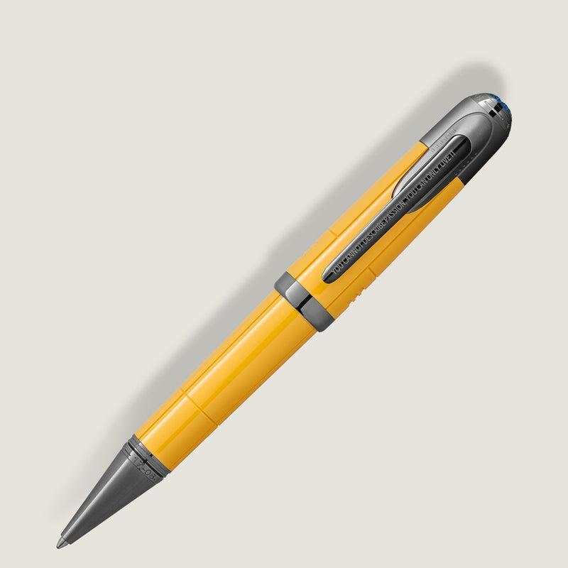 Montblanc Great Characters Enzo Ferrari Special Edition Giallo Modena Ballpoint Pen MB130663