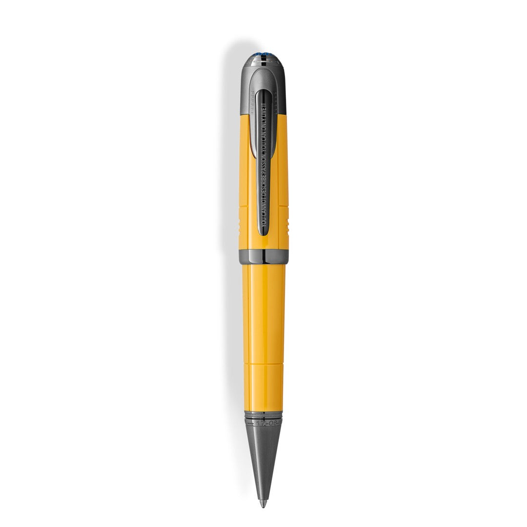 Montblanc Great Characters Enzo Ferrari Special Edition Giallo Modena Ballpoint Pen MB130663