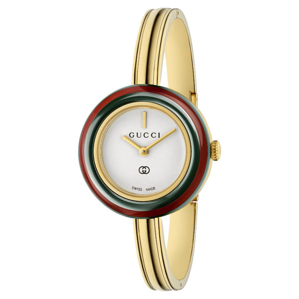 Gucci Play 28mm Watch, Interchangable Bezels, Size - 16cm YA151542