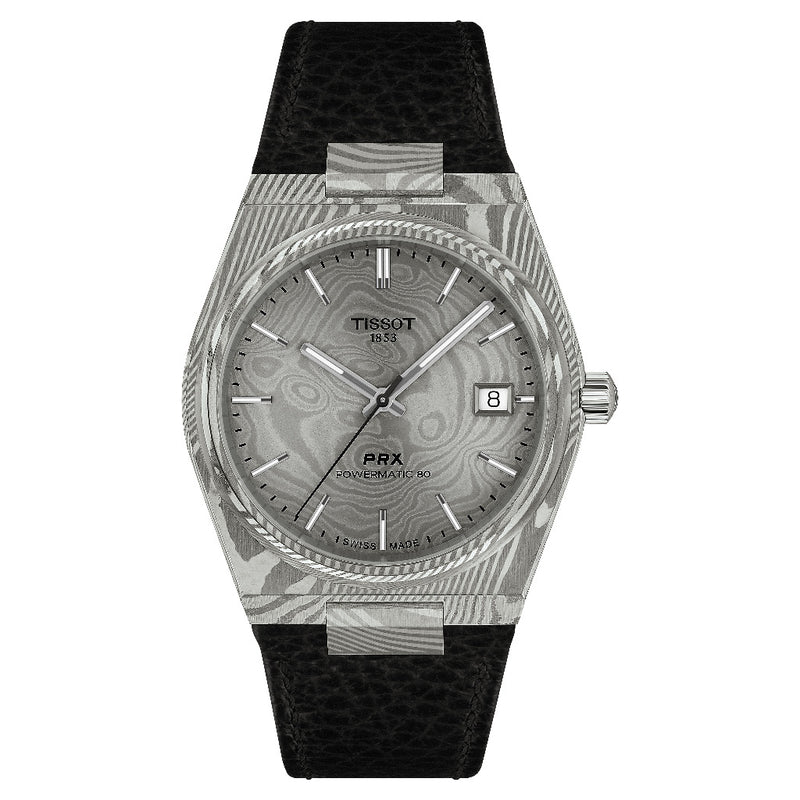 Tissot PRX Damascus Steel 38mm Powermatic 80 Watch T1378079608100