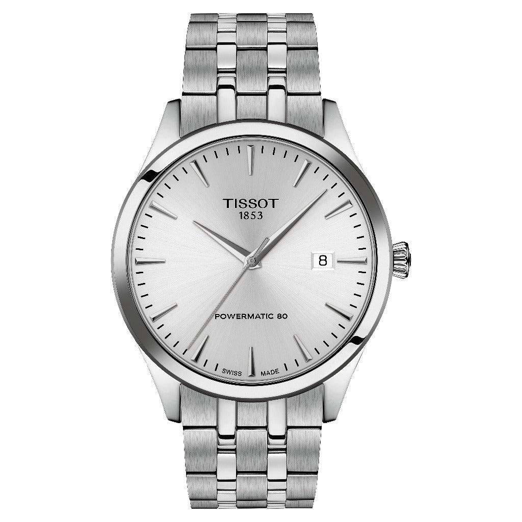 Tissot Classic Dream Powermatic 80 40mm Stainless Steel Watch T1584071103100