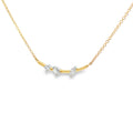Diamond Mixed Cut 0.25ct 18ct Yellow Gold Pendant