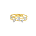 Diamond Mixed Cut 0.46ct 18ct Yellow Gold Dress Ring