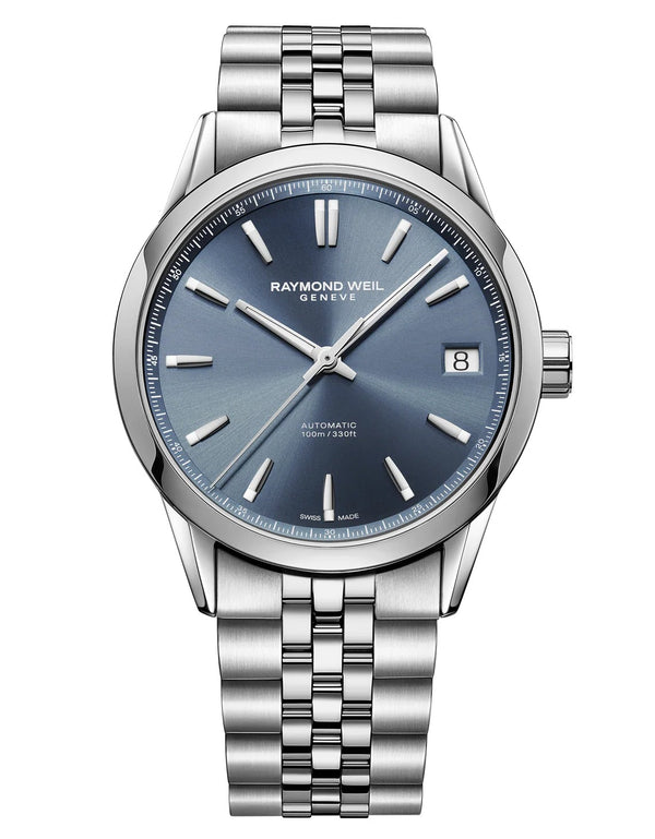 Raymond Weil Freelancer Blue Date Automatic 40mm Watch 2741-ST-50001