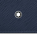 Montblanc Wallet 6cc in Ink Blue Sartorial Leather MB131721