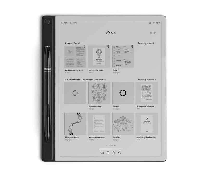 Montblanc Digital Paper, Mystery Black MB135010