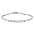 Round Brilliant 5.00ct Lab Grown Platinum Bracelet