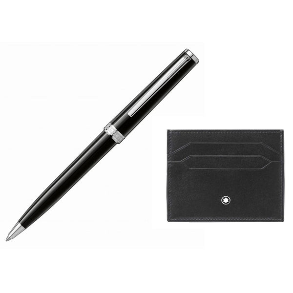 Montblanc Gift Set PIX Ballpoint and Credit Card Holder 6cc MB137793