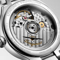 Longines Primaluna Steel 34mm Silver Dial Diamond Bezel Watch L8.124.0.71.6