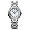 Longines Primaluna Steel 34mm Silver Dial Diamond Bezel Watch L8.124.0.71.6