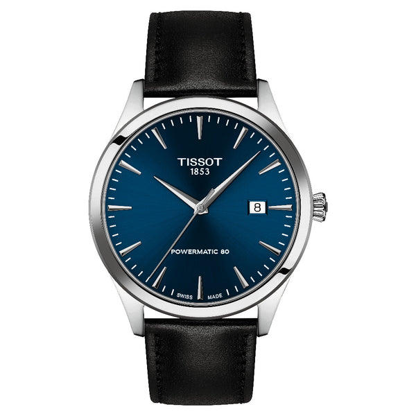 Tissot Classic Dream 40mm Powermatic 80 Blue Dial Watch T1584071604100