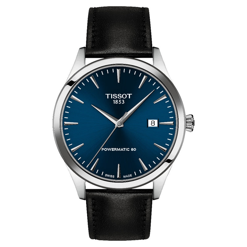 Tissot Classic Dream 40mm Powermatic 80 Blue Dial Watch T1584071604100