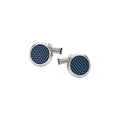 Montblanc Meisterstück Cufflinks with Patterned Lacquer Inlay MB112904