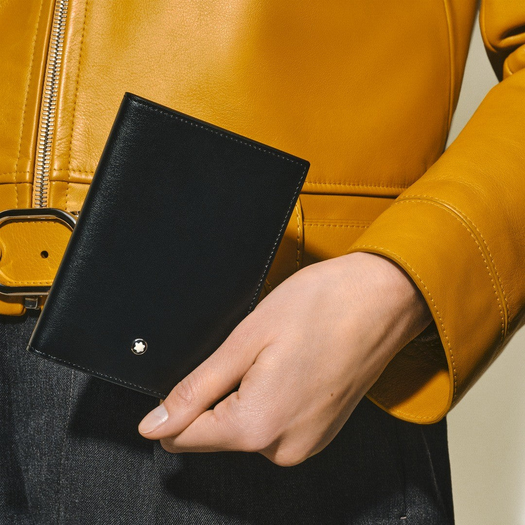 Montblanc Card Holder 4cc in Meisterstück Leather MB198321