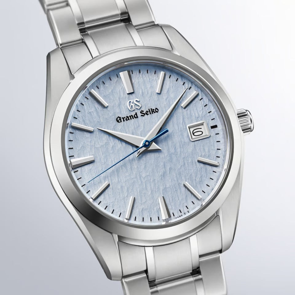 Grand Seiko ‘Skyflake’ 37mm Watch Titanium Quartz Edition SBGX357