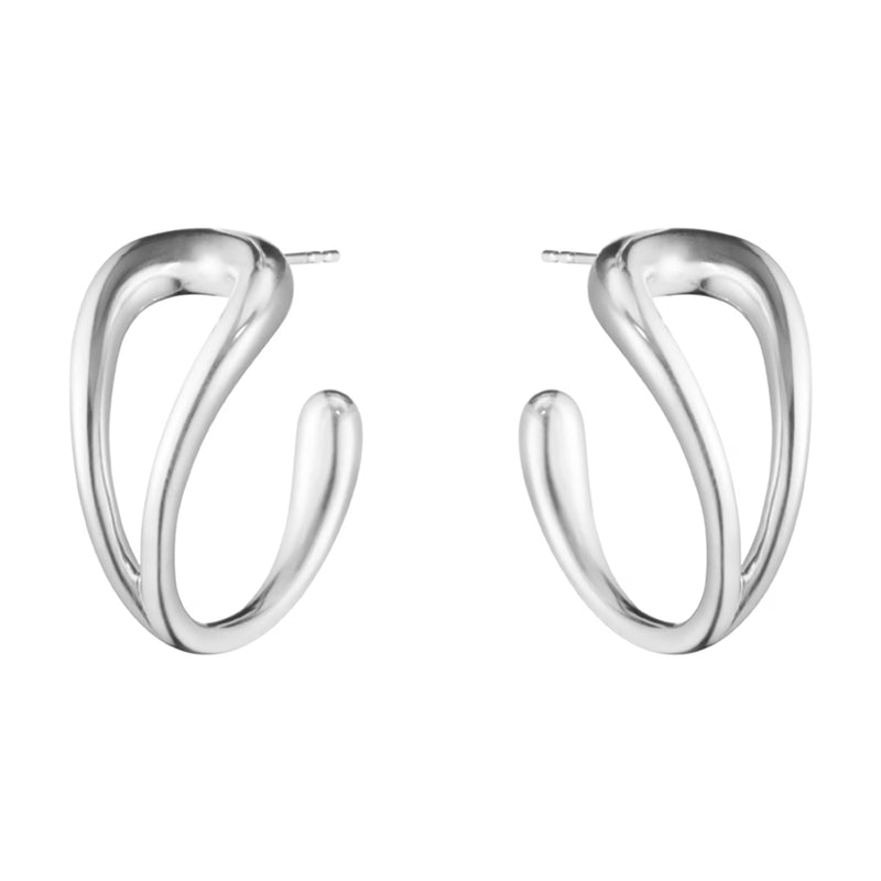 Georg Jensen Mercy Earhoop, Sterling Silver