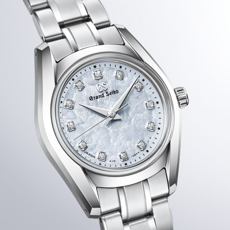 Grand Seiko Heritage Ladies Diamond-Set 'Spring Breeze' 26mm Watch STGF389