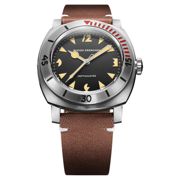 Nivada Grenchen Pacman Depthmaster 41mm Watch 14200A14