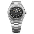Nivada Grenchen F77 Black MK2 Date 41mm Watch 69041A77A
