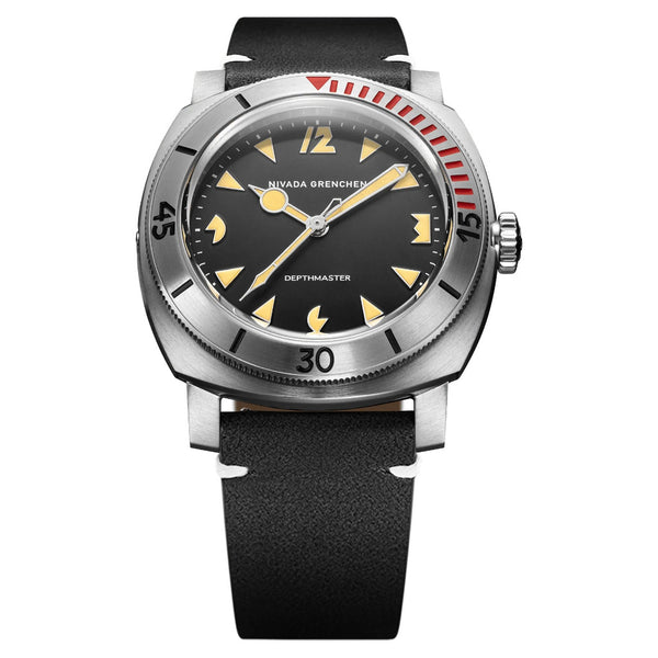 Nivada Grenchen Art Deco Depthmaster 41mm Watch 14200A15