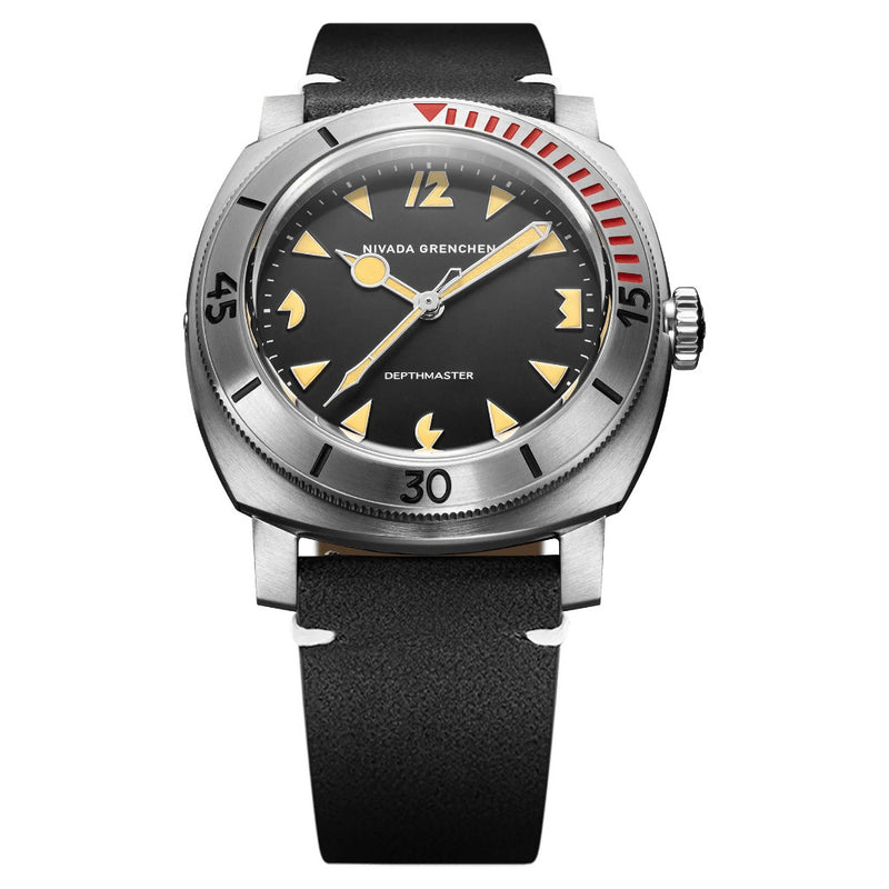 Nivada Grenchen Art Deco Depthmaster 41mm Watch 14200A15