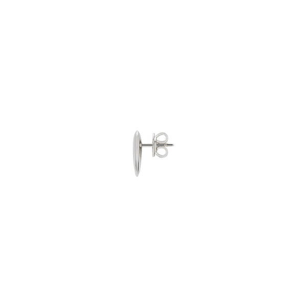 Gucci Blind For Love Stud Sterling Silver Earrings