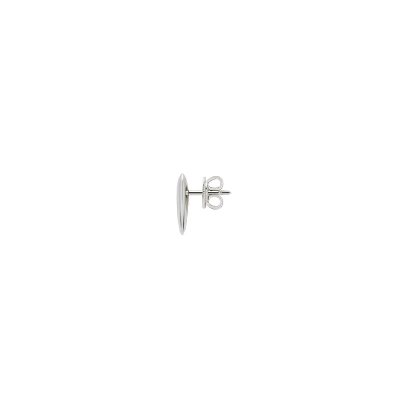 Gucci Blind For Love Stud Sterling Silver Earrings