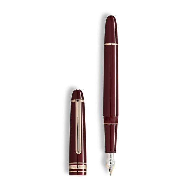 Montblanc Meisterstück Burgundy Red Classique Fountain Pen MB133014
